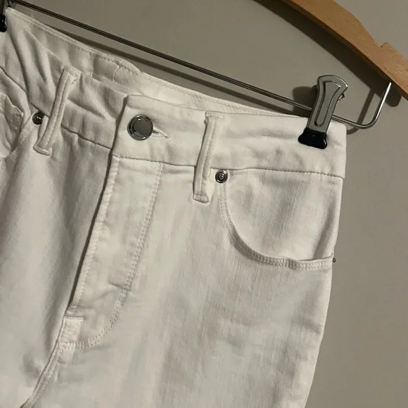 Good American White Skinny Jeans Size 4 - Picture 3 of 9